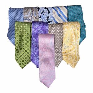 Collection Lot of 10 Countess Mara Contemporary Silk Ties